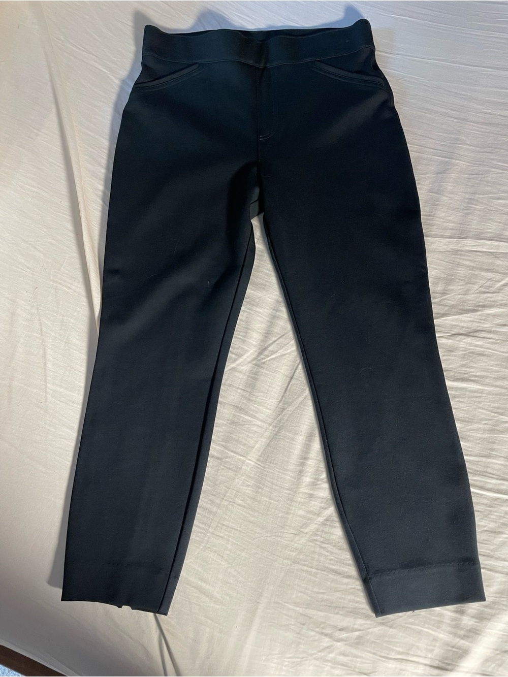 SPANX Women’s Black Slim Jogger Pants leggings like
